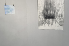 Blue floating 1 and Fire in the house